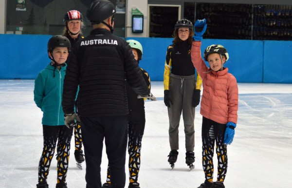 Perth speed skating training times